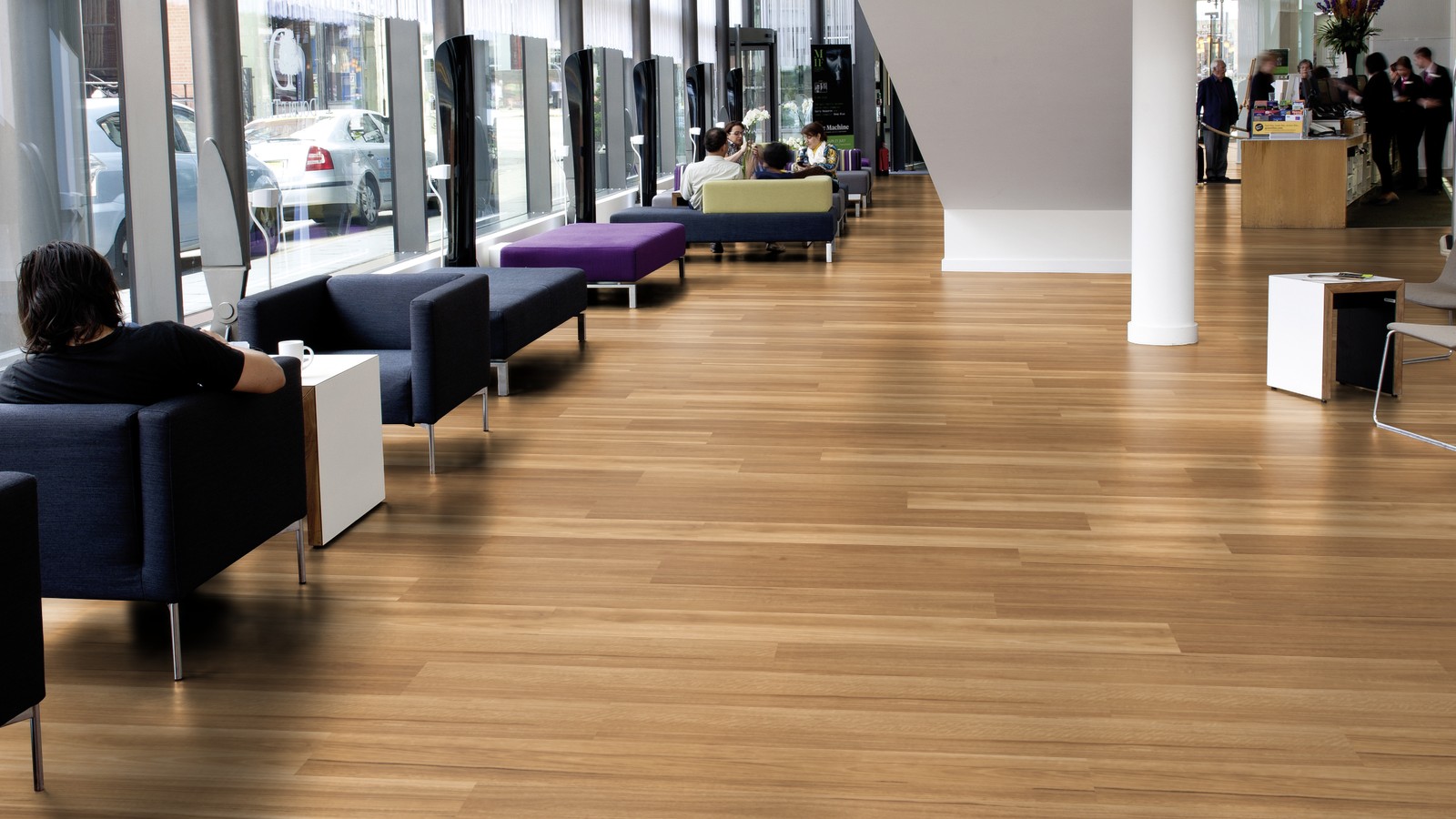 wDLLP317 Designflooring LooseLay Wood VinylDesign SL Lemon Spotted G